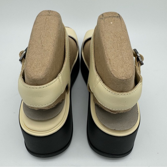 Sorel Dayspring Platform Sandal in Honey White Size 9.5 - Picture 7 of 12